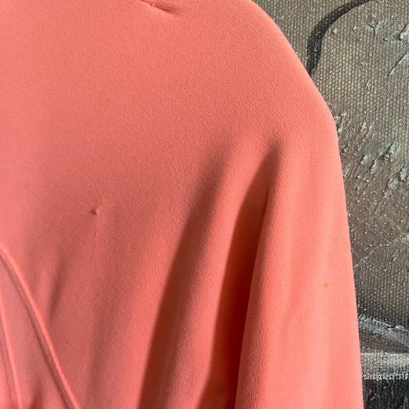 NWT Athleta Coral Pink Activewear Full Zip-up Salutation Jacket - Picture 9 of 14